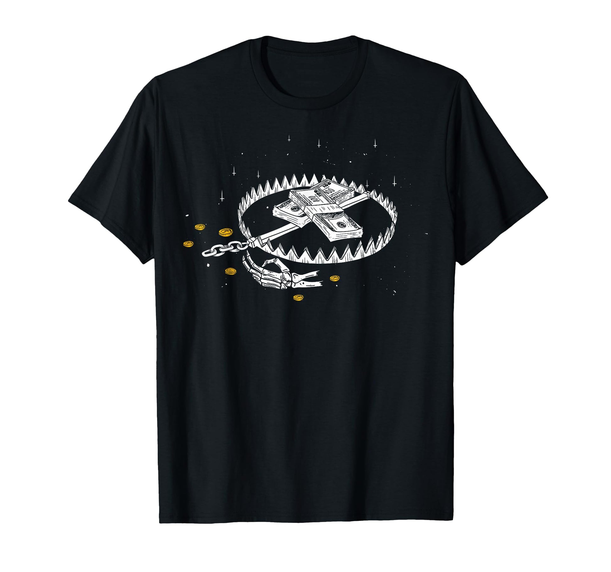 Money Trap Aesthetic Edgy Streetwear T-Shirt - Graphic Print for Adults - T-Shirt, Sweatshirt, Hoodie