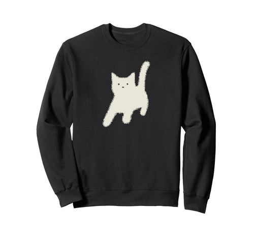 Y2K Cat Scary Back Tomcat 90S 80S Sweatshirt - Novelty Apparel for Adults - T-Shirt, Sweatshirt, Hoodie