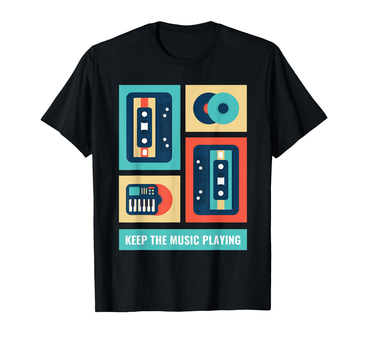 Music 80S Hip Hop Cassette Tape Gift T-Shirt - Streetwear Style for Adults - T-Shirt, Sweatshirt, Hoodie