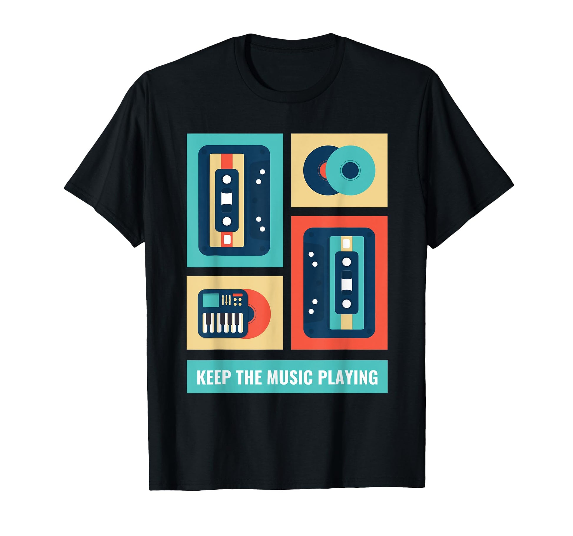 Music 80S Hip Hop Cassette Tape Gift T-Shirt - Streetwear Style for Adults - T-Shirt, Sweatshirt, Hoodie