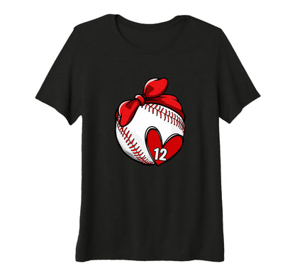 Womens Womens Custom Baseball Mom T-Shirt - Unique Graphic Men Women - T-Shirt, Sweatshirt, Hoodie