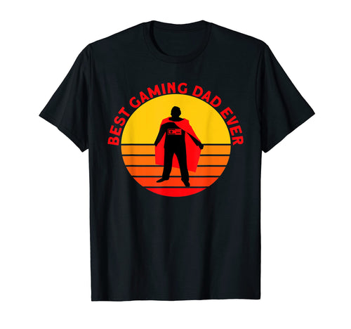 Best Gaming Dad Ever Superhero T-Shirt - Trendy Graphic Men Women - T-Shirt, Sweatshirt, Hoodie