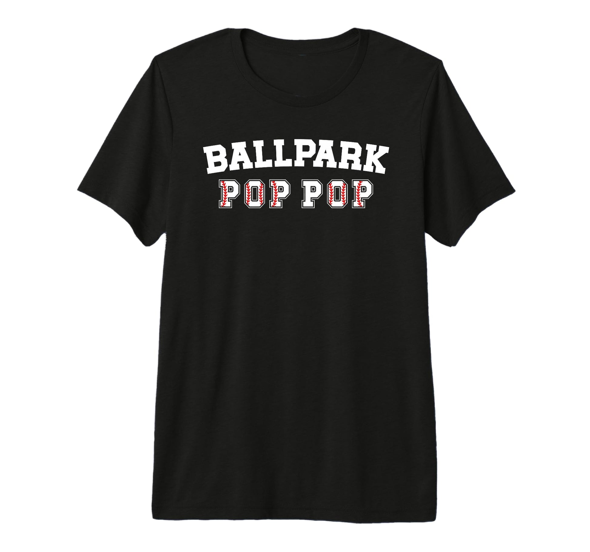 Mens Ballpark Pop Pop Baseball Pop Pop T-Shirt - Aesthetic Graphic Unisex - T-Shirt, Sweatshirt, Hoodie