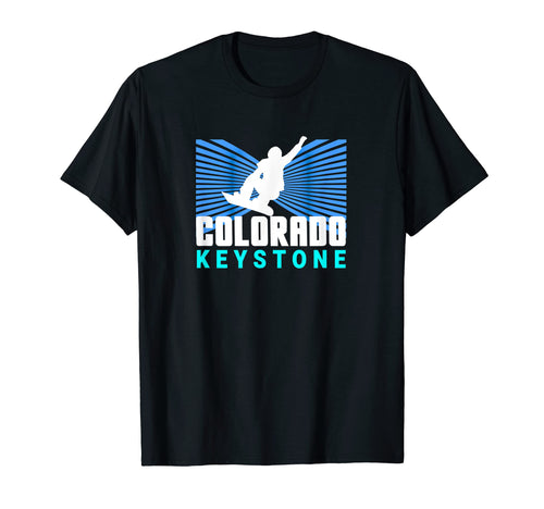 Snowboard Keystone Modern Stripes T-Shirt - Fun Novelty Design Men Women - T-Shirt, Sweatshirt, Hoodie