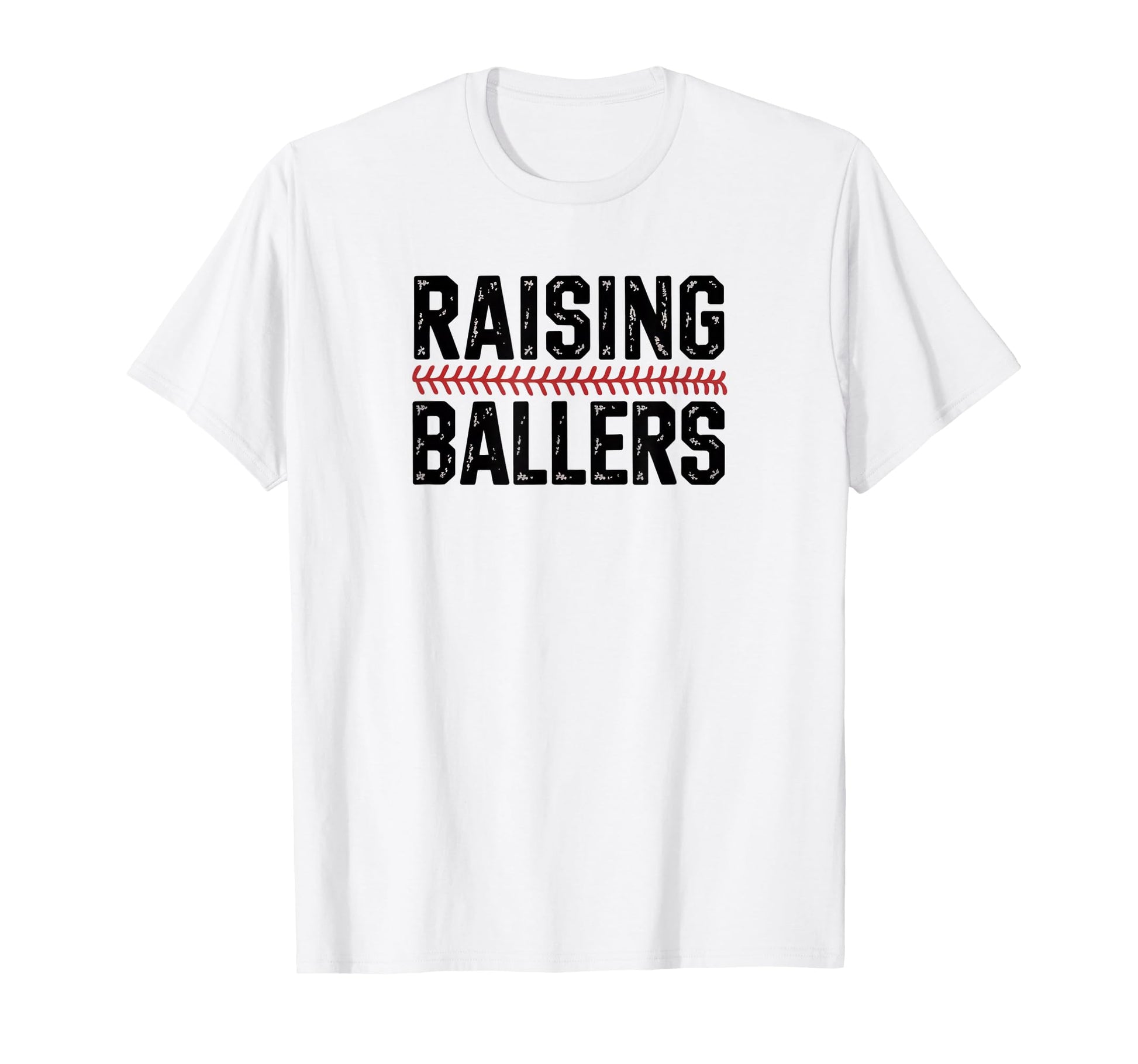 Raising Ballers Funny Baseball T-Shirt - Aesthetic Graphic Unisex - T-Shirt, Sweatshirt, Hoodie