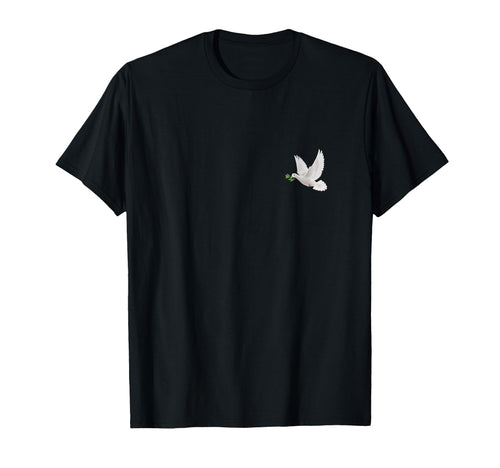 Peace Dove Chest World Peace Love T-Shirt - Graphic Print Men Women - T-Shirt, Sweatshirt, Hoodie