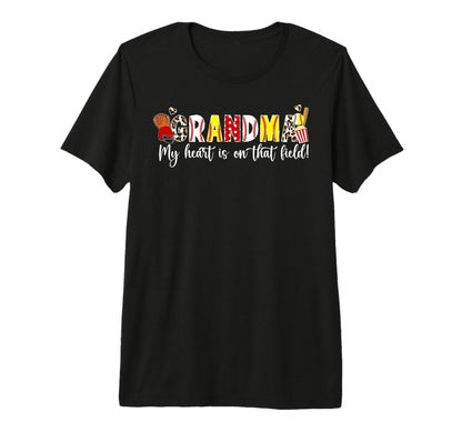 That Field Baseball Softball Grandma T-Shirt - Minimalist Print for Adults - T-Shirt, Sweatshirt, Hoodie