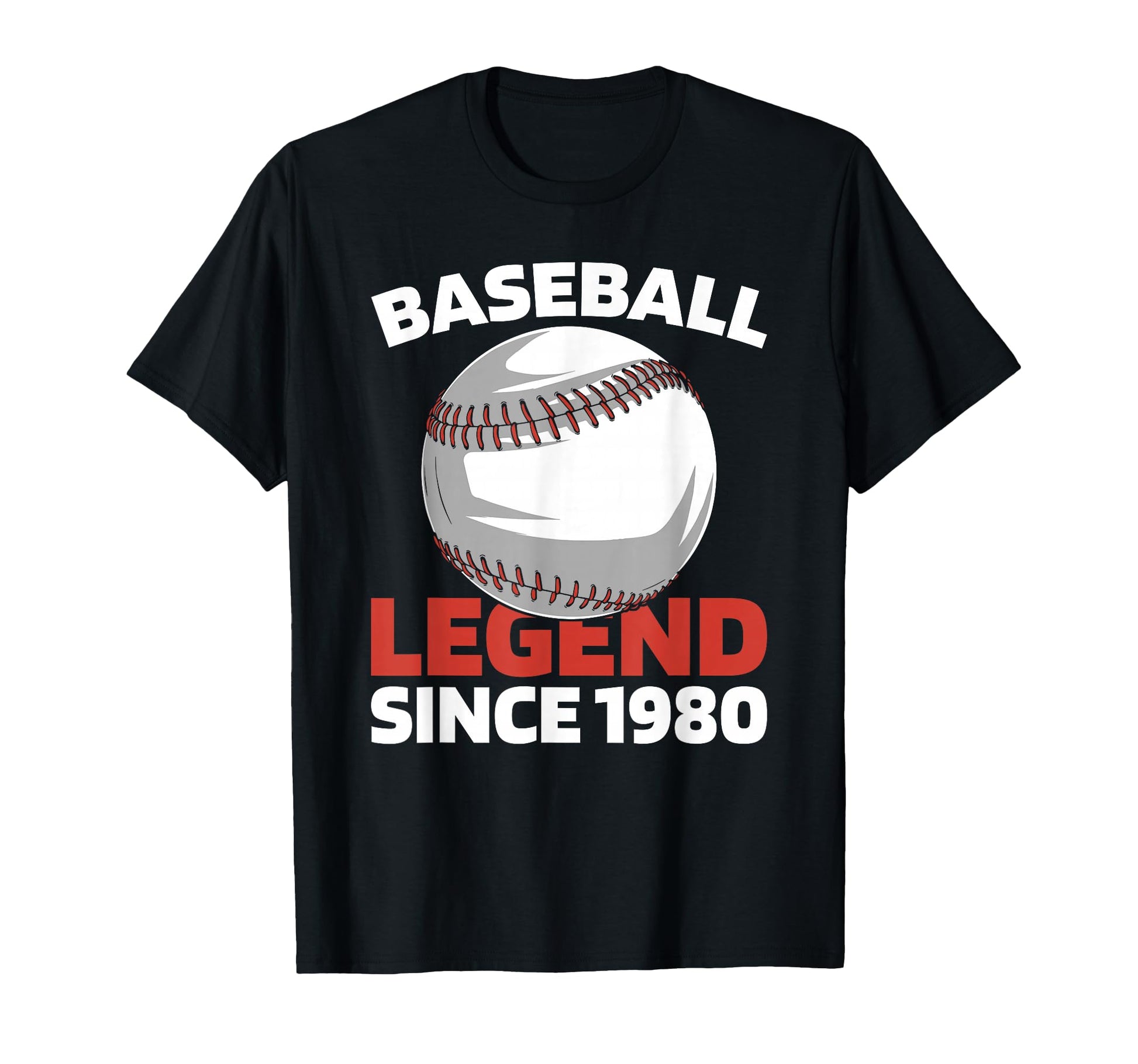 Born 1980 Baseballer Player Sport Team T-Shirt - Novelty Apparel Men Women - T-Shirt, Sweatshirt, Hoodie