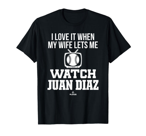 My Wife Lets Me Watch Juan Diaz T-Shirt - Aesthetic Graphic for Adults - T-Shirt, Sweatshirt, Hoodie
