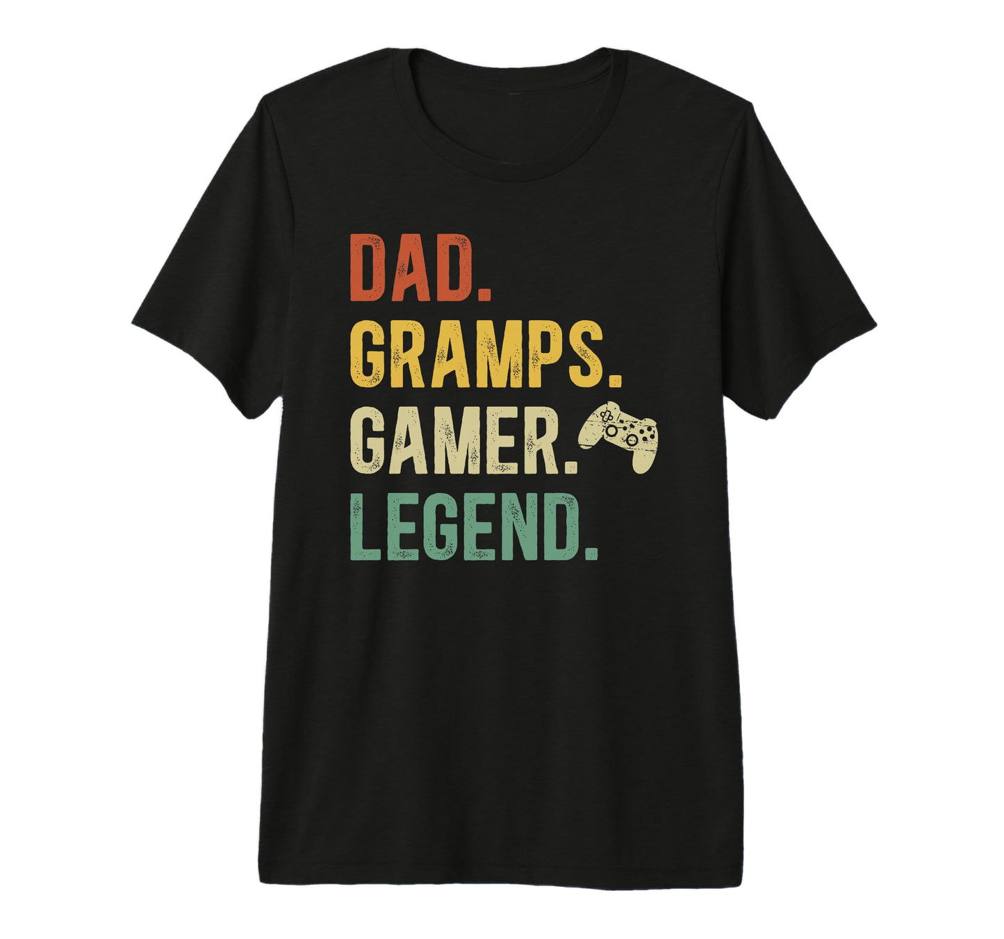 Mens Dad Gramps Gamer Gramps Gaming T-Shirt - Novelty Apparel Unisex - T-Shirt, Sweatshirt, Hoodie