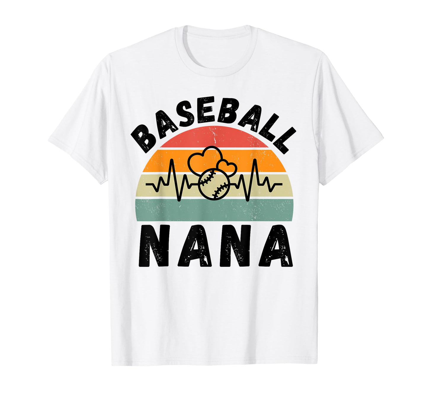 Baseball Nana Family Matching Nana T-Shirt - Fun Novelty Design Men Women - T-Shirt, Sweatshirt, Hoodie