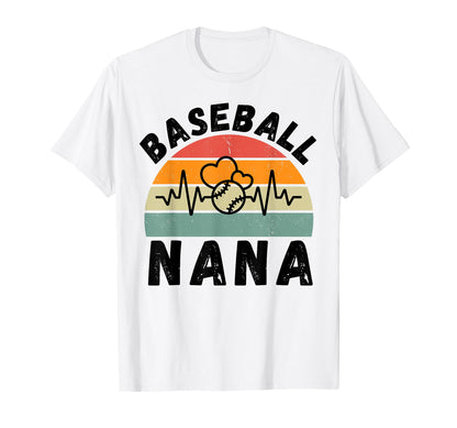 Baseball Nana Family Matching Nana T-Shirt - Fun Novelty Design Men Women - T-Shirt, Sweatshirt, Hoodie
