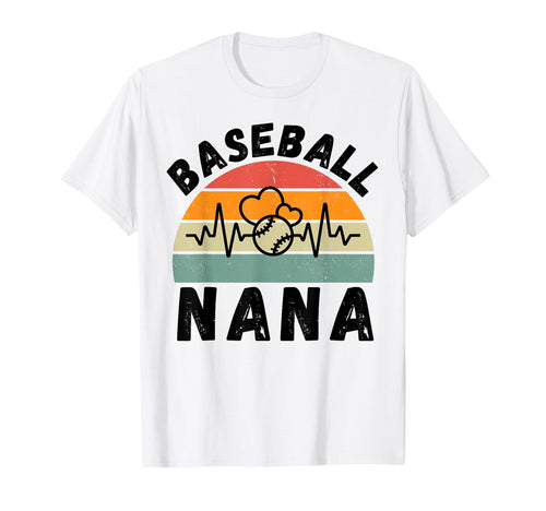 Baseball Nana Family Matching Nana T-Shirt - Fun Novelty Design Men Women - T-Shirt, Sweatshirt, Hoodie