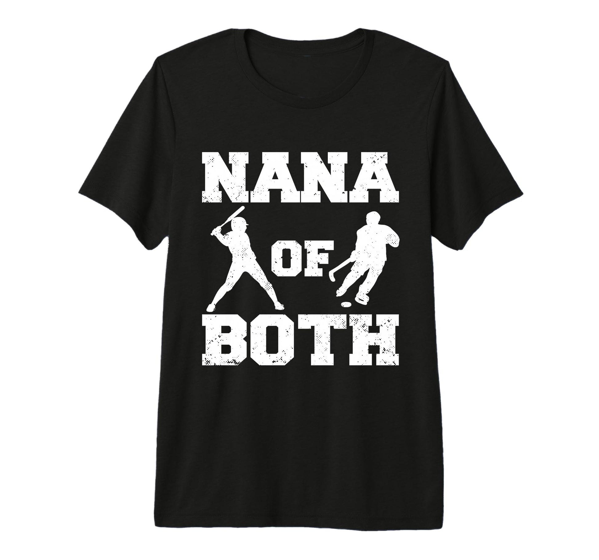 Nana Both Funny Baseball Hockey Nana T-Shirt - Aesthetic Graphic Men Women - T-Shirt, Sweatshirt, Hoodie