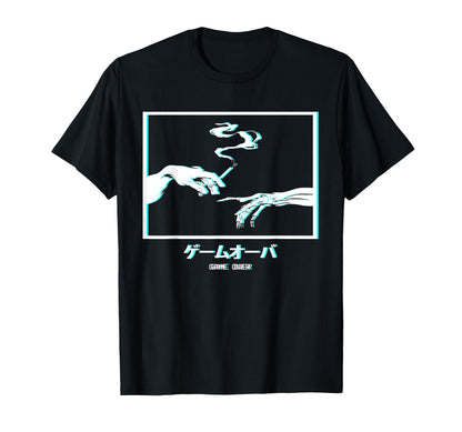 Creation Adam Funny Vaporwave T-Shirt - Fun Novelty Design Men Women - T-Shirt, Sweatshirt, Hoodie