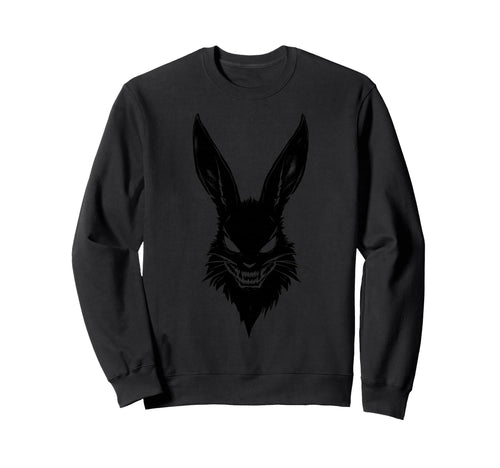 Creepy Bunny Rabbits Alt Goth Sweatshirt - Casual Everyday Wear Men Women - T-Shirt, Sweatshirt, Hoodie