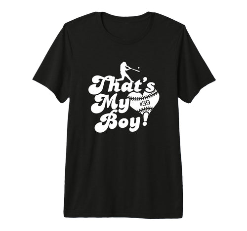 Custom Thats My 39 Jersey Baseball T-Shirt - Casual Everyday Wear Unisex - T-Shirt, Sweatshirt, Hoodie