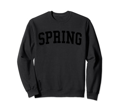 Spring Hill Fl Distressed Black Sweatshirt - Novelty Apparel for Adults - T-Shirt, Sweatshirt, Hoodie