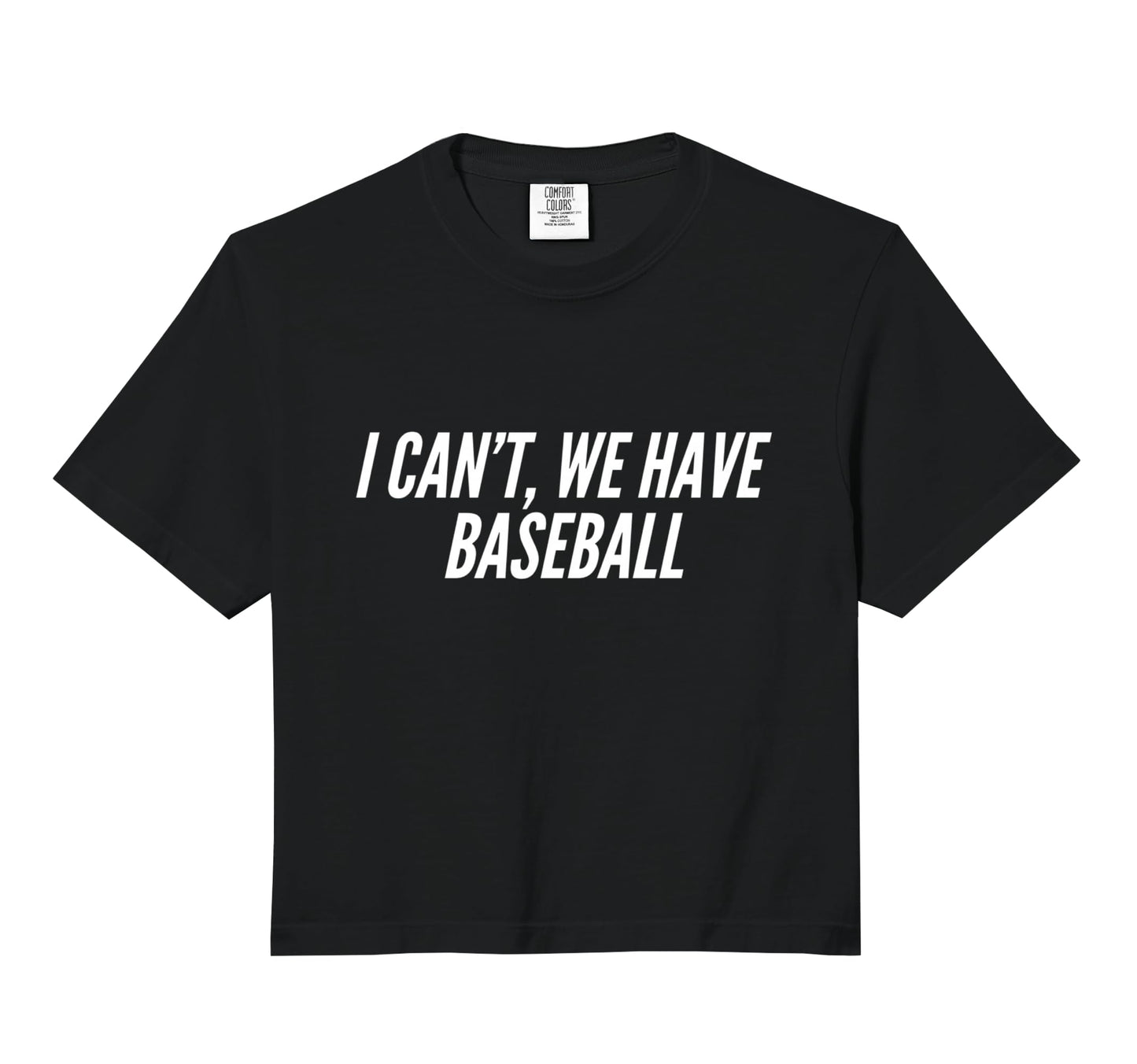 Funny Cant Have Baseball Mom Dad Parent T-Shirt - Minimalist Print Unisex - T-Shirt, Sweatshirt, Hoodie