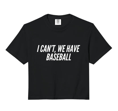 Funny Cant Have Baseball Mom Dad Parent T-Shirt - Minimalist Print Unisex - T-Shirt, Sweatshirt, Hoodie