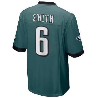 P.Eagles #6 DeVonta Smith Green Stitched Player Game Football Jerseys football jersey product view 1