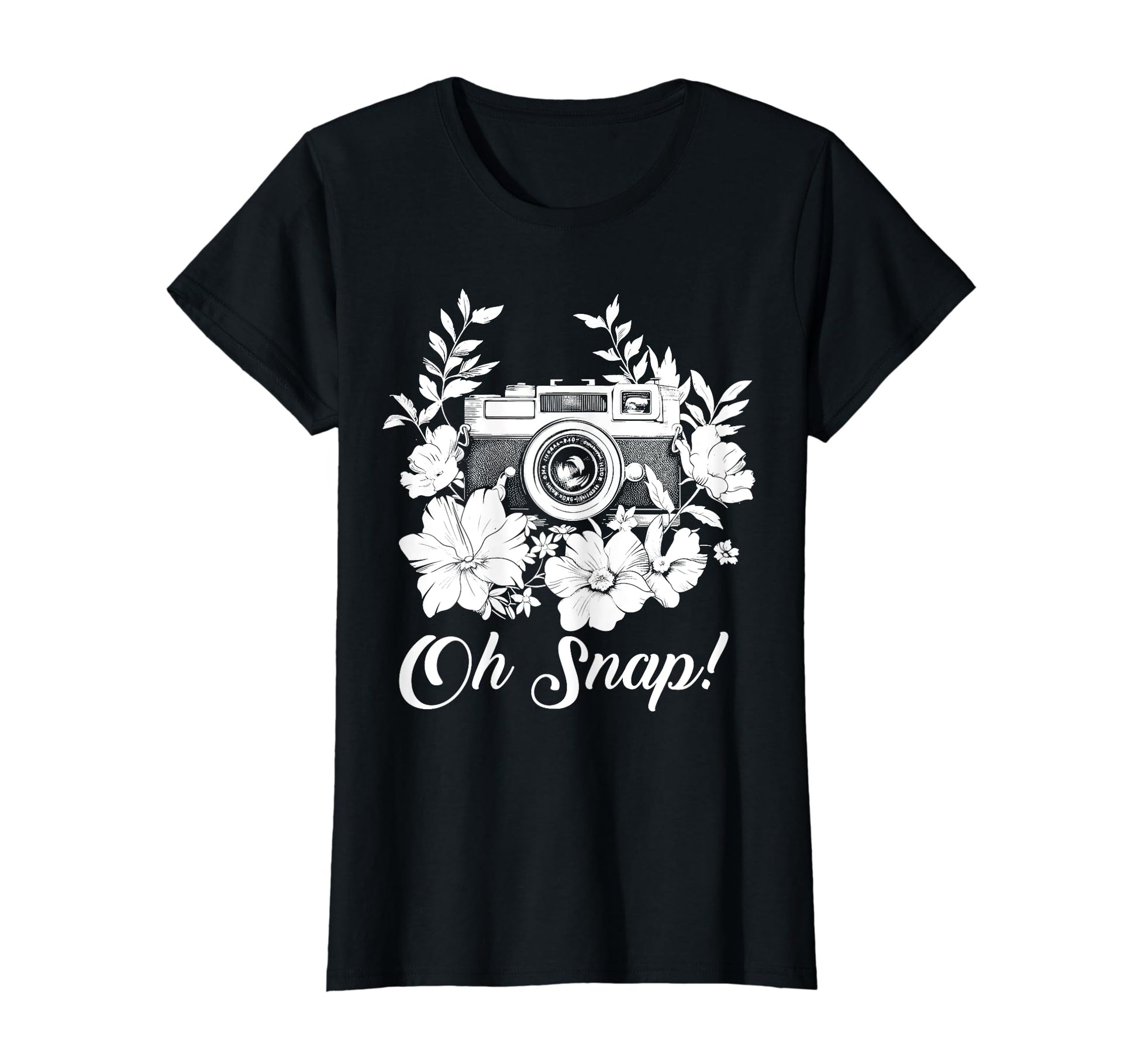 Photographer Oh Snap Funny Camera T-Shirt - Fun Novelty Design Unisex - T-Shirt, Sweatshirt, Hoodie