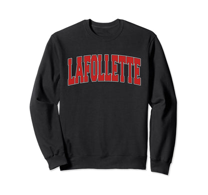 Lafollette Tn Tennessee Varsity Usa Sweatshirt - Trendy Graphic Men Women - T-Shirt, Sweatshirt, Hoodie