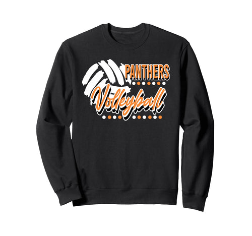 Orange Panthers Volleyball Sweatshirt - Casual Everyday Wear for Adults - T-Shirt, Sweatshirt, Hoodie