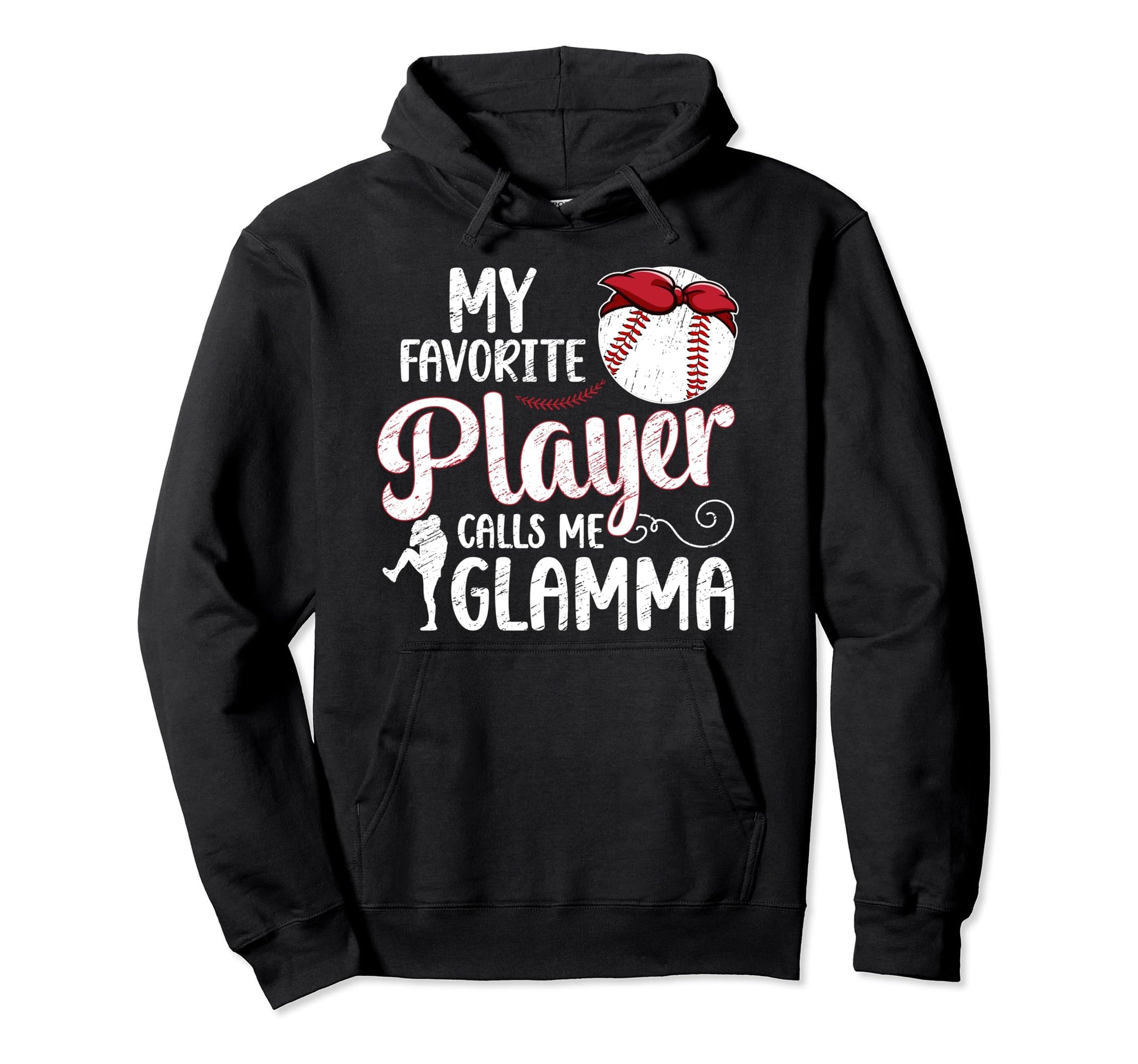 My Favorite Baseball Player Glamma Hoodie - Minimalist Print Unisex - T-Shirt, Sweatshirt, Hoodie