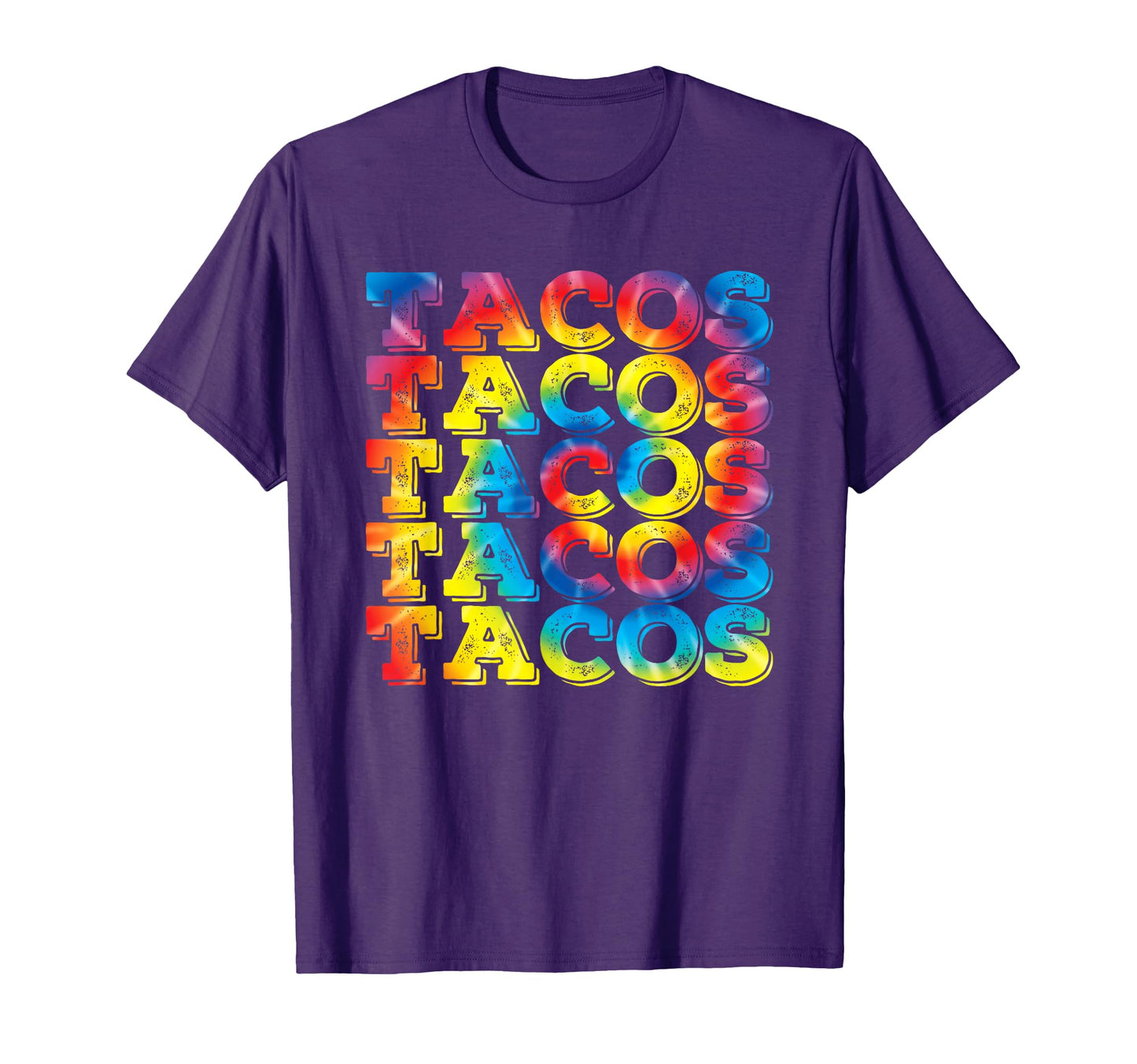 Tacos Tie Dye Taco Tuesday Mexican T-Shirt - Aesthetic Graphic Men Women - T-Shirt, Sweatshirt, Hoodie