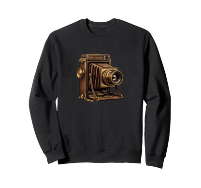 Camera 1900S Camera Photographers Hoodie - Graphic Print Unisex - T-Shirt, Sweatshirt, Hoodie