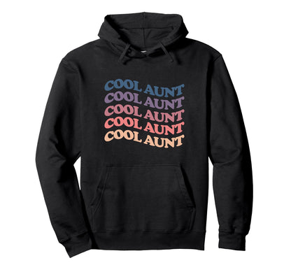 Aunt Rainbow Gift Aunts And Auntie Hoodie - Custom Art Print Men Women - T-Shirt, Sweatshirt, Hoodie