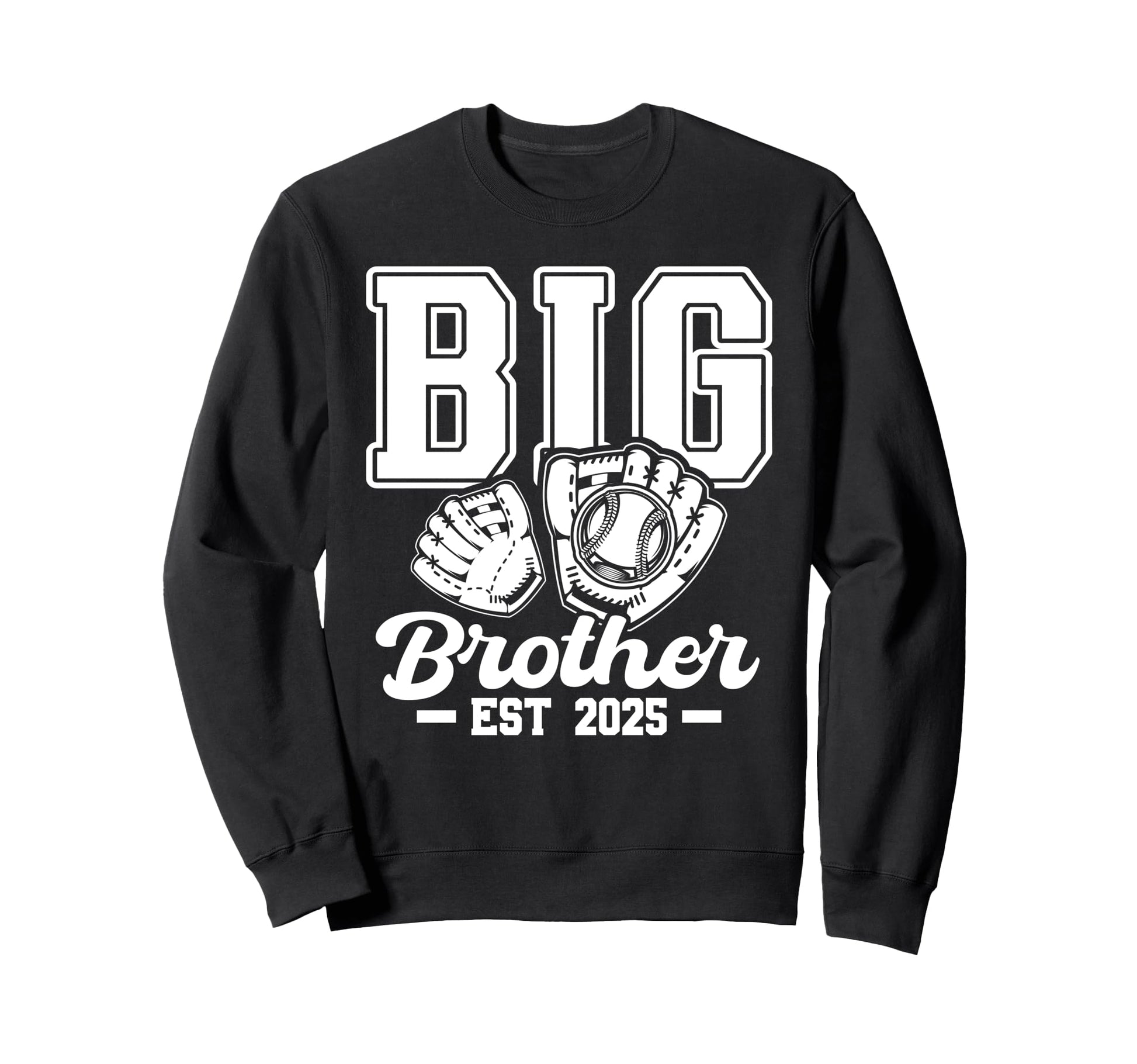 Baseball Big Brother 2025 Pregnancy Sweatshirt - Unique Graphic Unisex - T-Shirt, Sweatshirt, Hoodie
