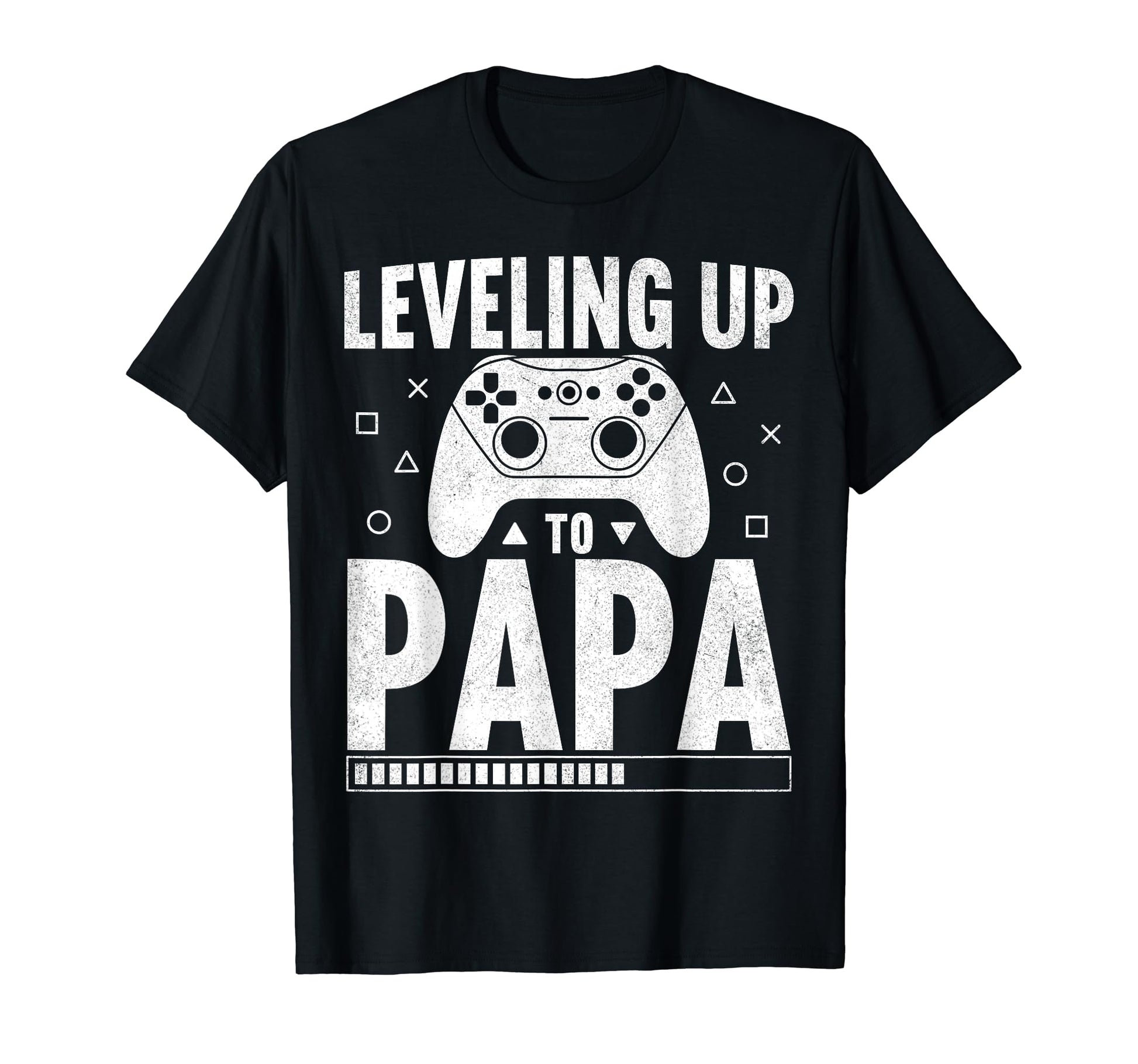 Leveling Up To Papa Pregnancy T-Shirt - Minimalist Print Unisex - T-Shirt, Sweatshirt, Hoodie