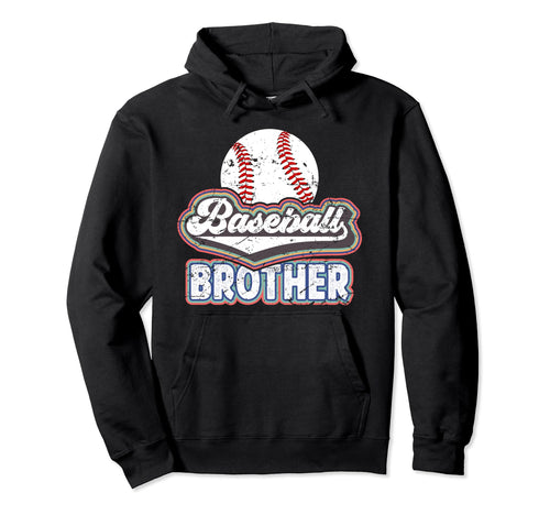Baseball Brother Baseball Players Hoodie - Graphic Print for Adults - T-Shirt, Sweatshirt, Hoodie