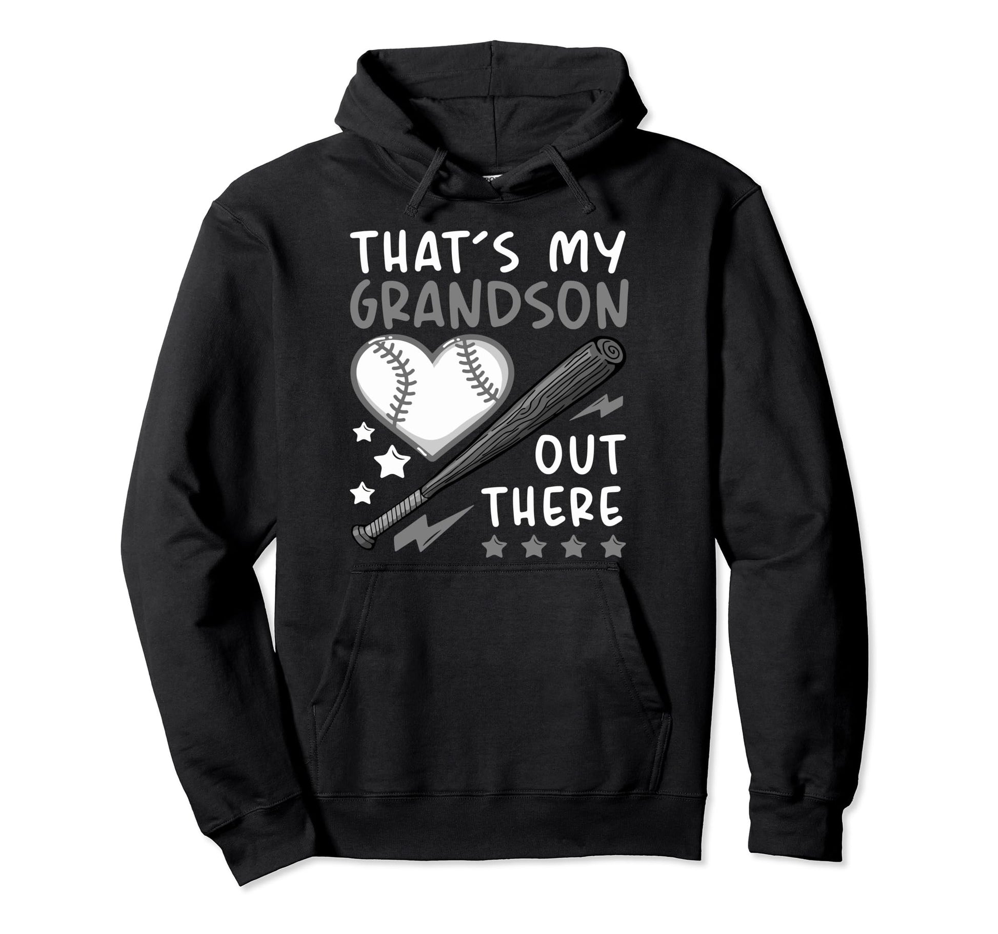 Thats My Grandson Out There Funny Grandma Hoodie - Streetwear Style Unisex - T-Shirt, Sweatshirt, Hoodie
