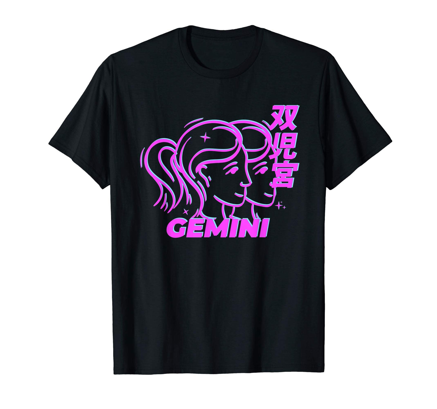 Japan Aesthetic Astrology T-Shirt - Fun Novelty Design for Adults - T-Shirt, Sweatshirt, Hoodie
