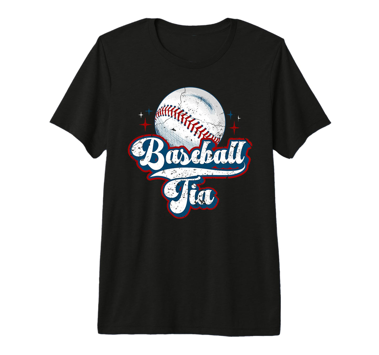Baseball Tia Baseball Player Tia T-Shirt - Custom Art Print for Adults - T-Shirt, Sweatshirt, Hoodie