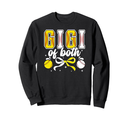 Gigi Both Coquette Baseball Sweatshirt - Novelty Apparel Men Women - T-Shirt, Sweatshirt, Hoodie