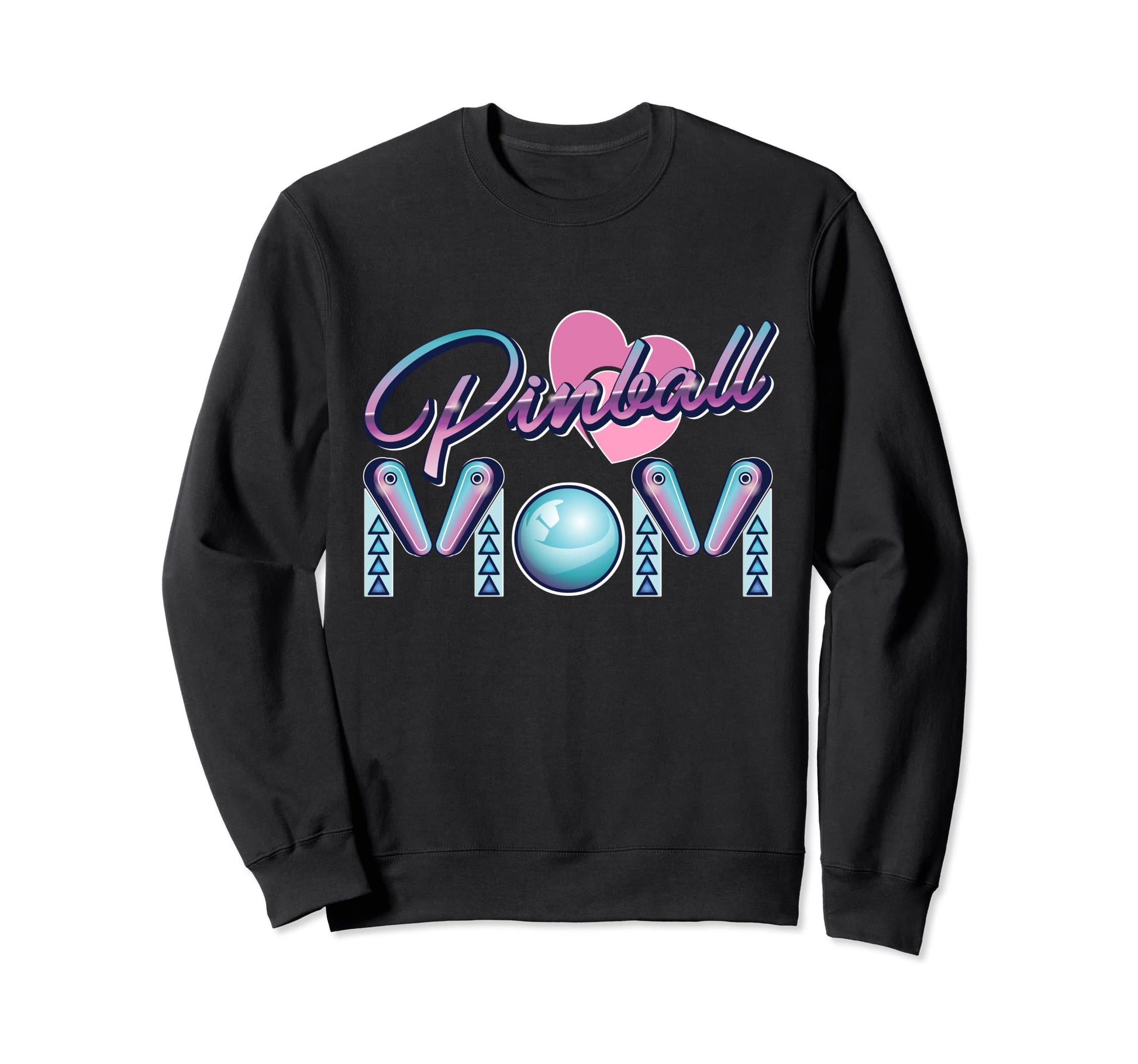 Pinball Mom Game Flipping Machine Sweatshirt - Streetwear Style for Adults - T-Shirt, Sweatshirt, Hoodie