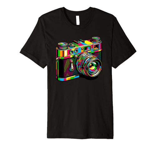 Camera Photographer Photography T-Shirt - Aesthetic Graphic Men Women - T-Shirt, Sweatshirt, Hoodie