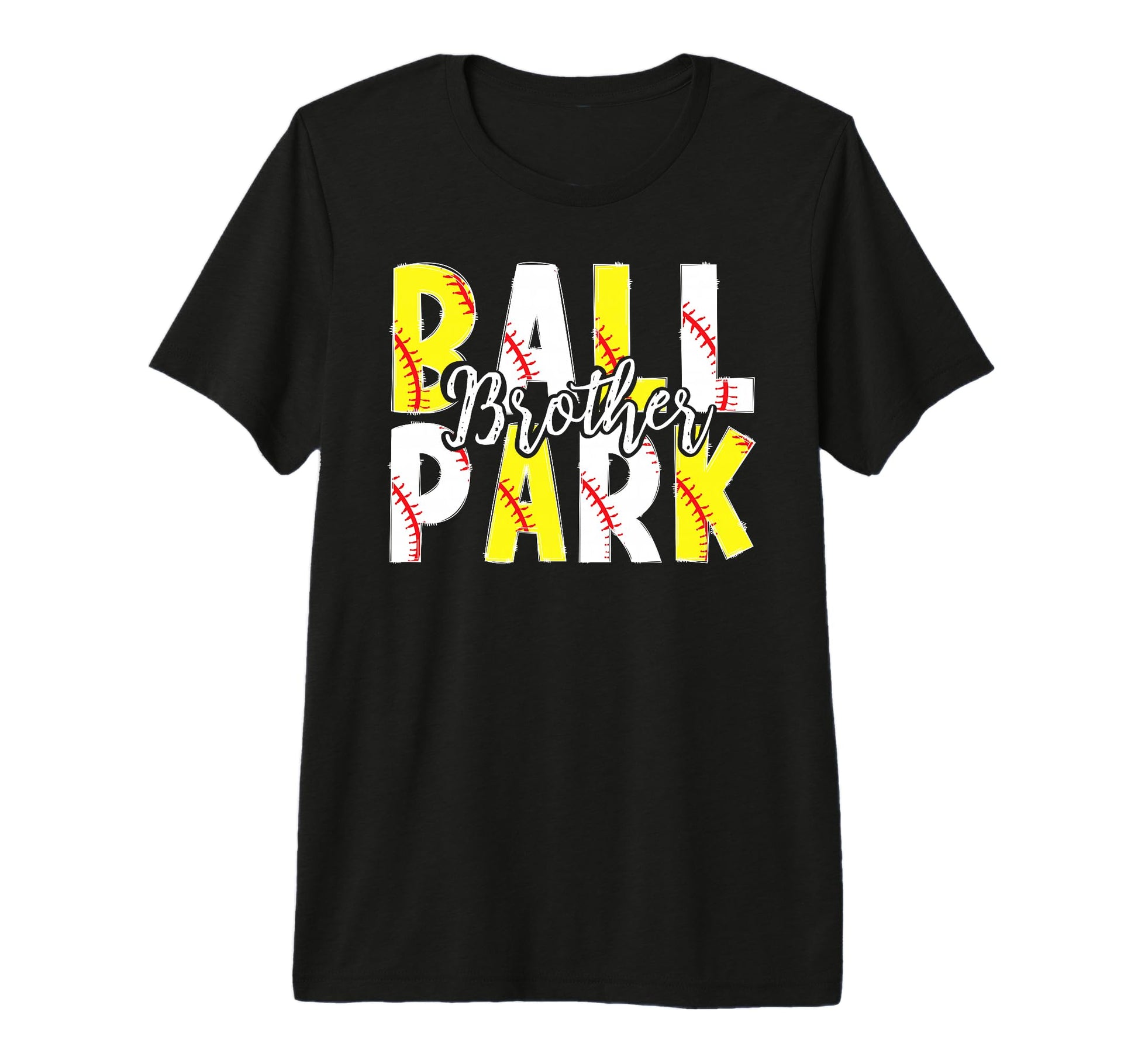 Ballpark Brother Baseball Softball T-Shirt - Aesthetic Graphic Unisex - T-Shirt, Sweatshirt, Hoodie