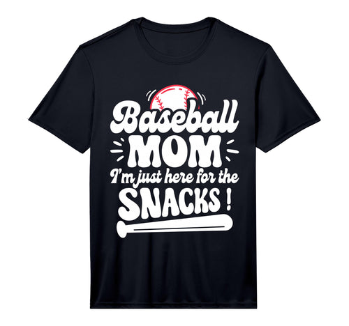 Mens Im Just Here Snacks Mother Baseball T-Shirt - Novelty Apparel Unisex - T-Shirt, Sweatshirt, Hoodie