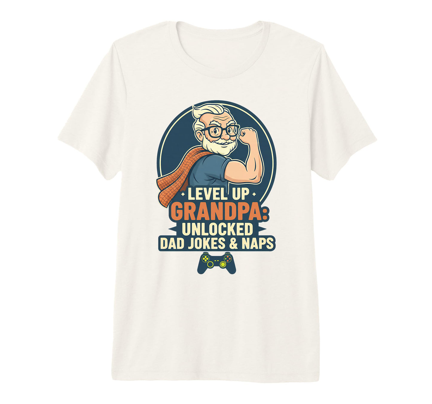 Funny Gamer Grandpa Gift Dad Daddy T-Shirt - Fun Novelty Design Men Women - T-Shirt, Sweatshirt, Hoodie