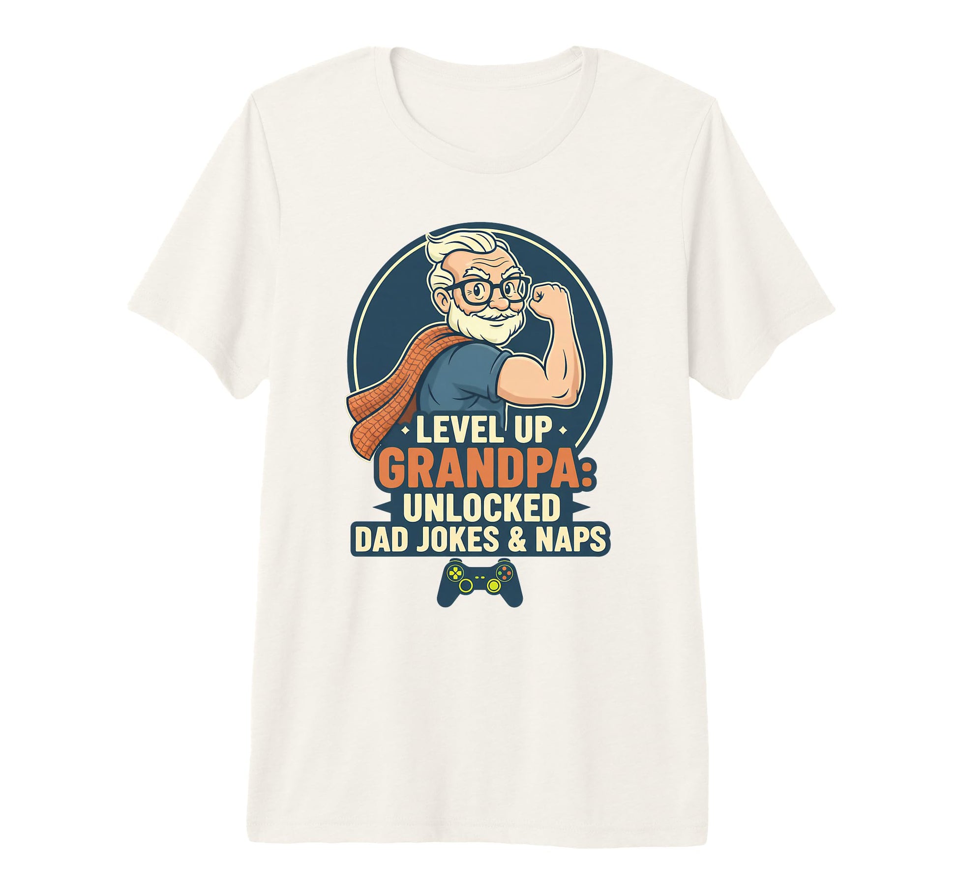 Funny Gamer Grandpa Gift Dad Daddy T-Shirt - Fun Novelty Design Men Women - T-Shirt, Sweatshirt, Hoodie