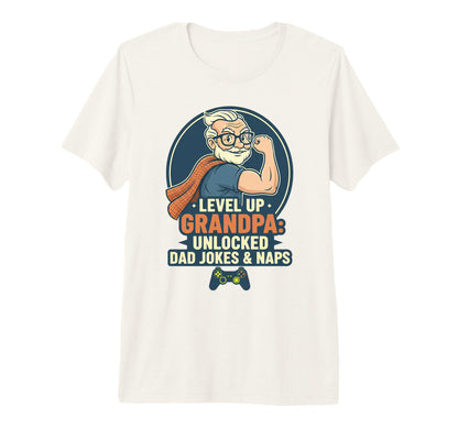 Funny Gamer Grandpa Gift Dad Daddy T-Shirt - Fun Novelty Design Men Women - T-Shirt, Sweatshirt, Hoodie