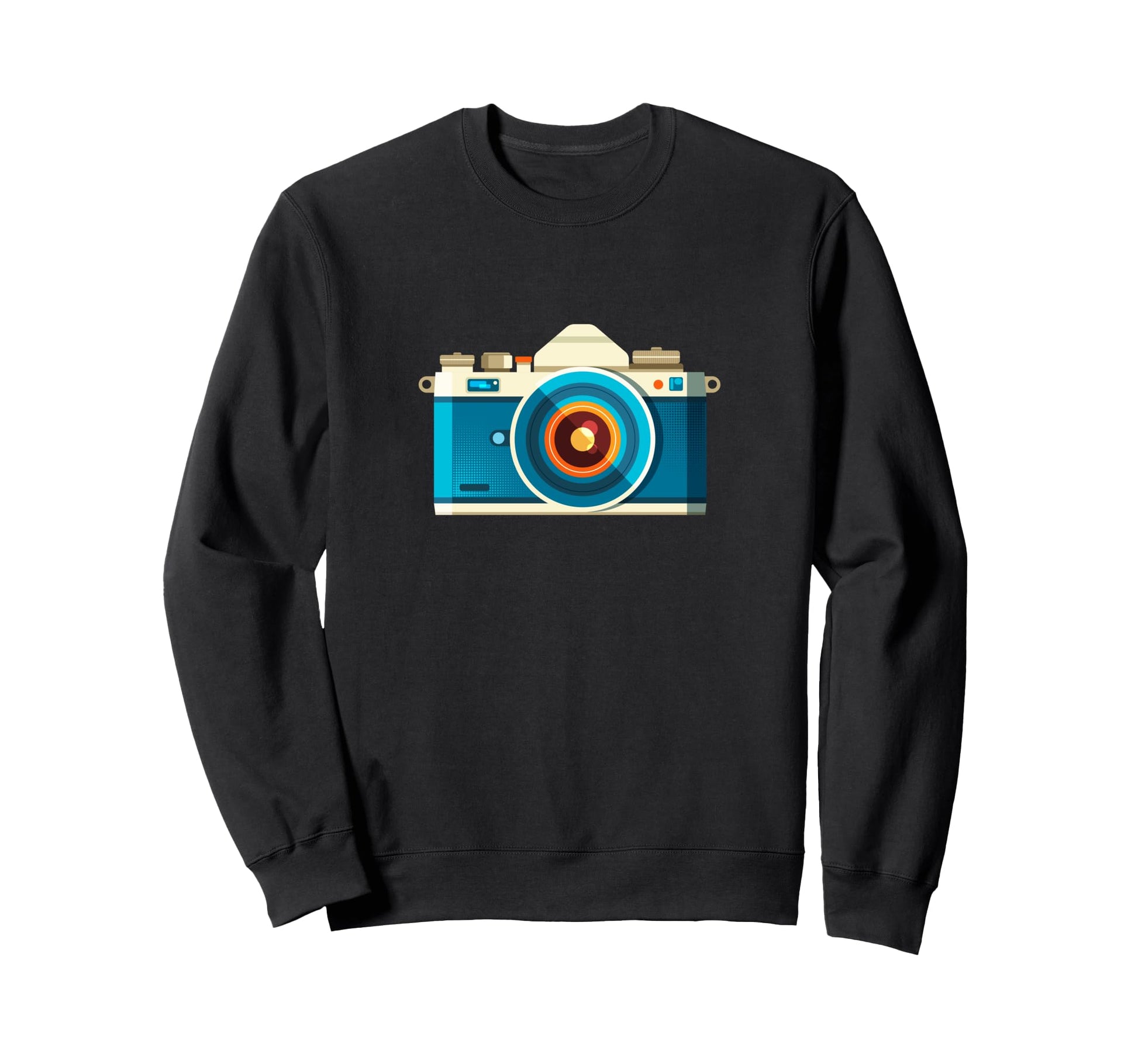 Photography Lovers Camera Sweatshirt - Fun Novelty Design for Adults - T-Shirt, Sweatshirt, Hoodie