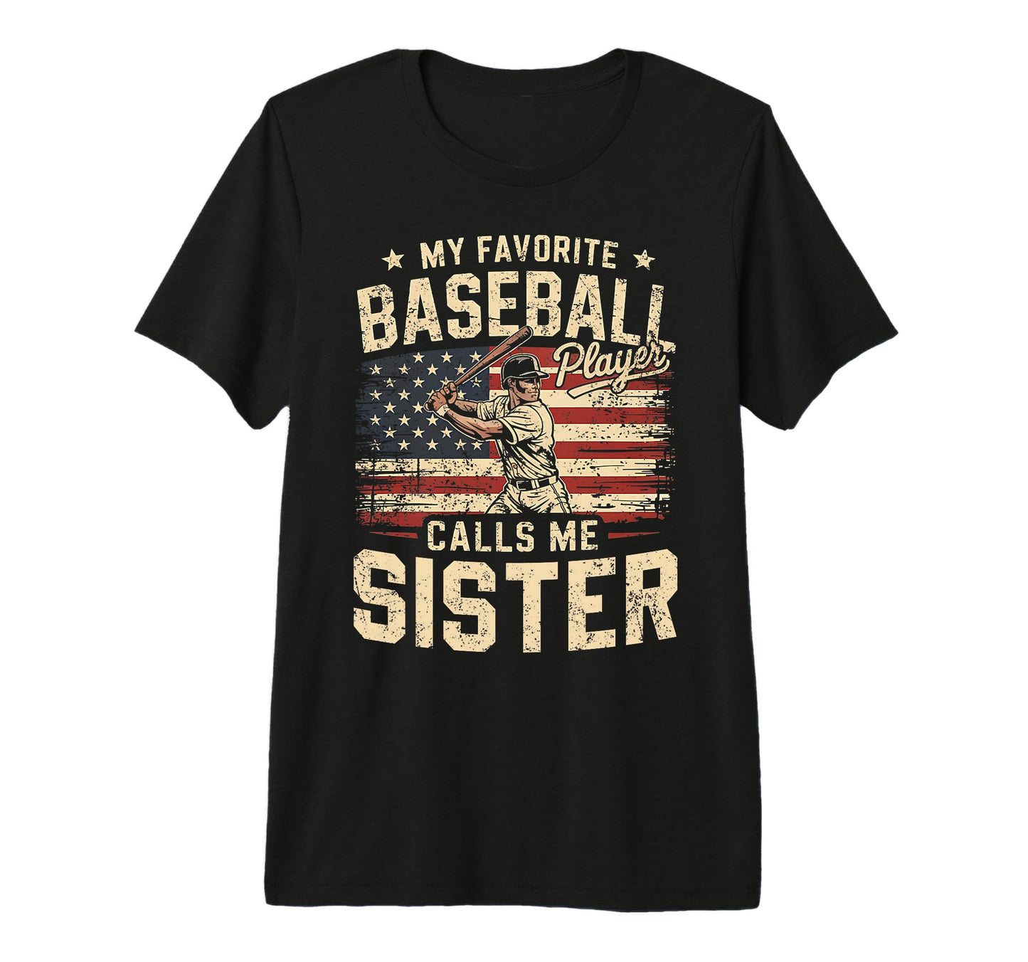 My Favorite Baseball Player Calls Me T-Shirt - Custom Art Print Unisex - T-Shirt, Sweatshirt, Hoodie