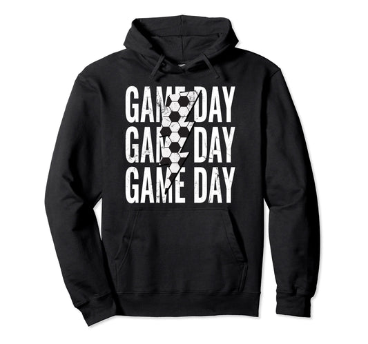 Womens Soccer Mom Leopard Game Day Mothers Hoodie - Novelty Apparel Unisex - T-Shirt, Sweatshirt, Hoodie