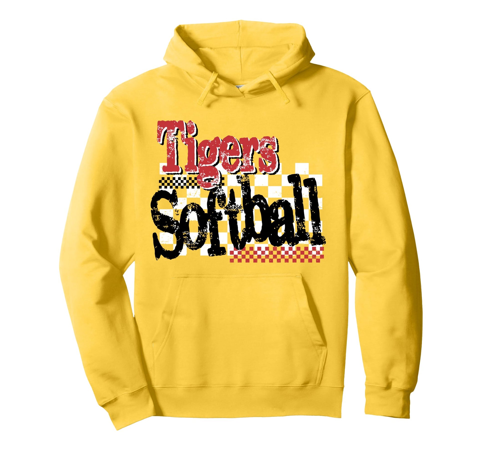 Tigers Softball Mom Red Tiger Pride Game Hoodie - Minimalist Print Unisex - T-Shirt, Sweatshirt, Hoodie